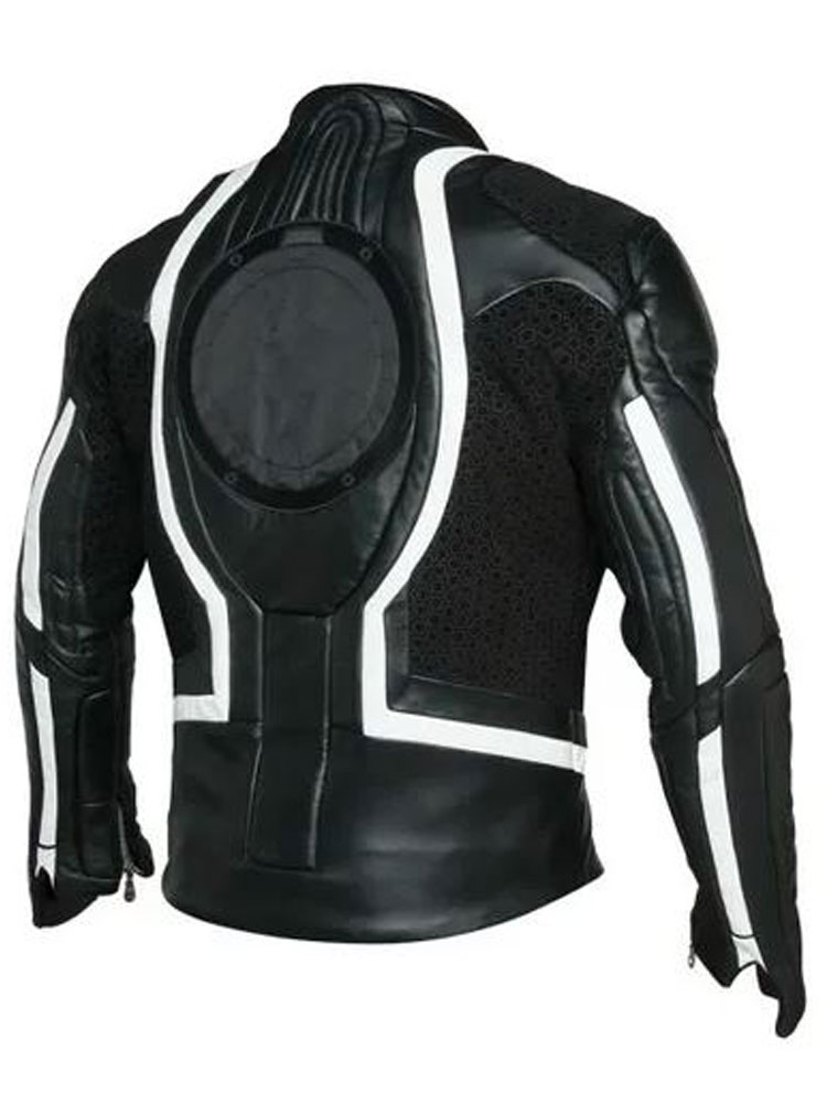 Garrett Hedlund Tron Leather Jacket Garrett Hedlund Tron Leather Jacket - Image 2