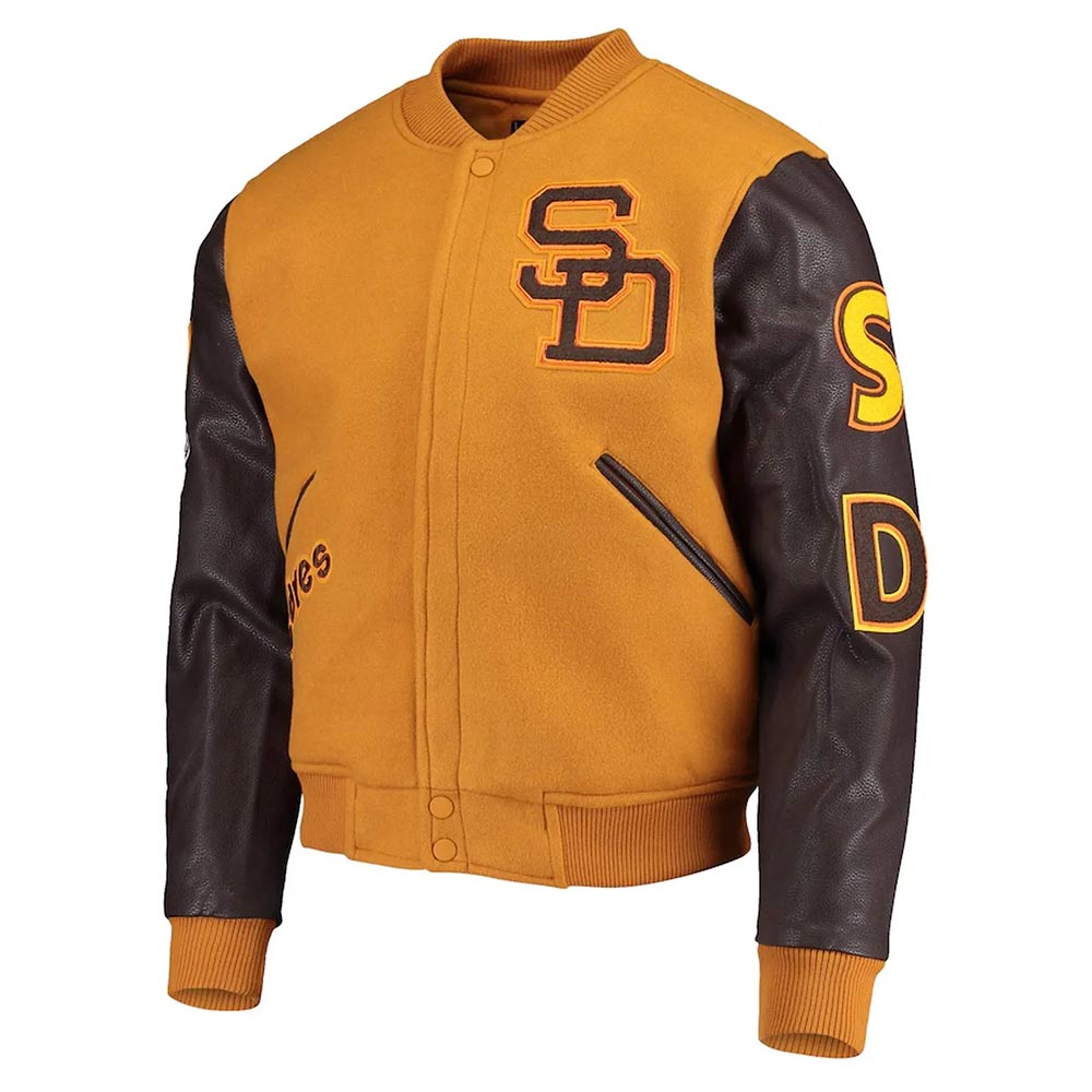 San Diego Padres Varsity Jacket San Diego Padres Varsity Jacket
