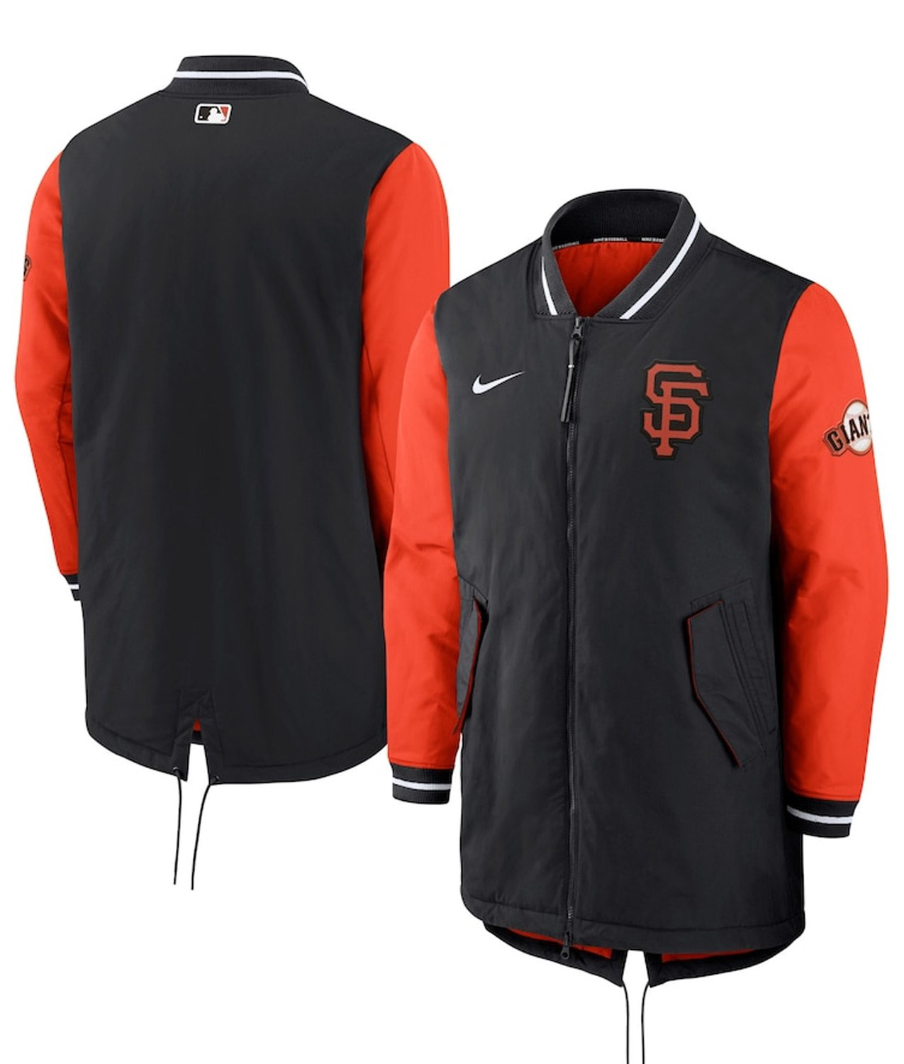 San Francisco Giants Dugout Performance Jacket San Francisco Giants Dugout Performance Jacket - Image 3