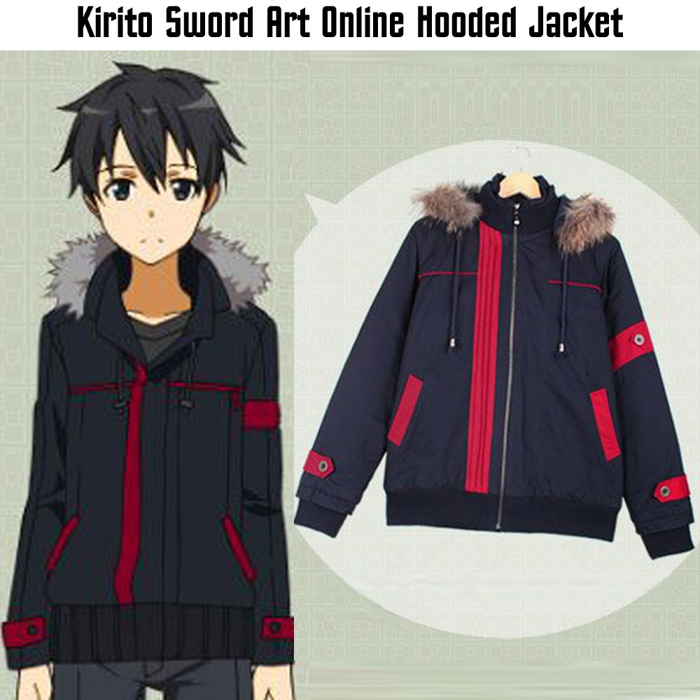 Kirito SAO Blue Jacket Kirito SAO Blue Jacket - Image 4