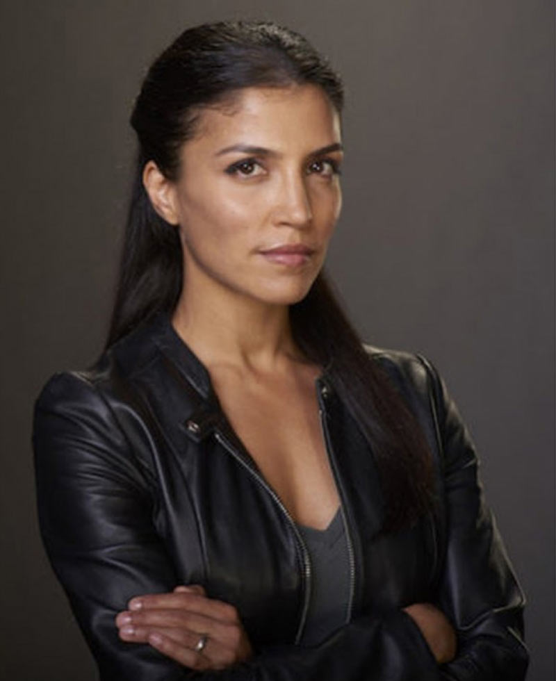 Maxine Carlson Ransom Sarah Greene Leather Jacket Maxine Carlson Ransom Sarah Greene Leather Jacket - Image 2