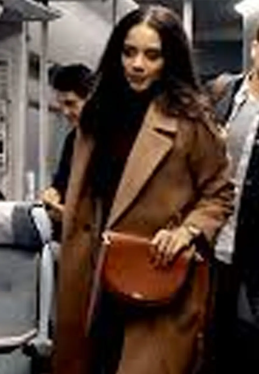 SAS Red Notice Dr. Sophie Hart Brown Coat SAS Red Notice Dr. Sophie Hart Brown Coat - Image 2