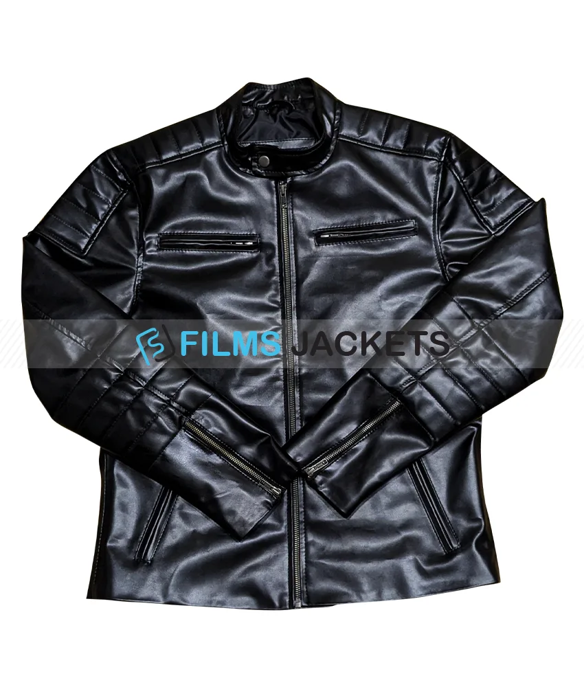 Scott Adkins Accident Man Leather Jacket Scott Adkins Accident Man Leather Jacket - Image 5