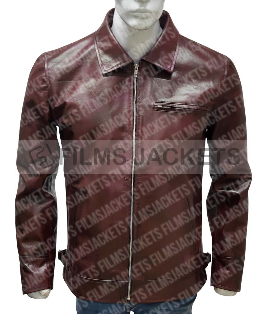 Tobey Maguire Seabiscuit Red Pollard Leather Jacket Tobey Maguire Seabiscuit Red Pollard Leather Jacket - Image 3