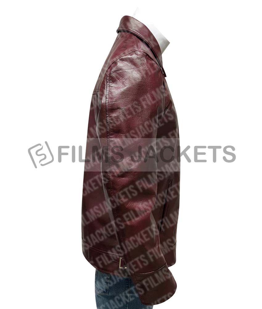 Tobey Maguire Seabiscuit Red Pollard Leather Jacket Tobey Maguire Seabiscuit Red Pollard Leather Jacket - Image 7