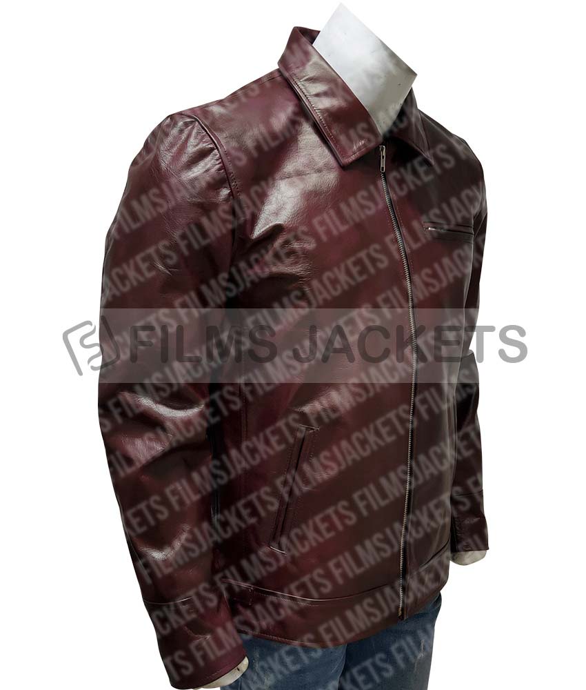 Tobey Maguire Seabiscuit Red Pollard Leather Jacket Tobey Maguire Seabiscuit Red Pollard Leather Jacket - Image 5