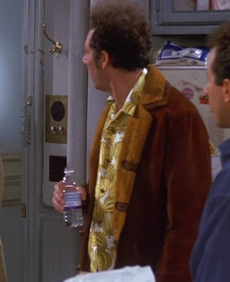 Seinfeld Michael Richards Suede Leather Jacket Seinfeld Michael Richards Suede Leather Jacket - Image 2