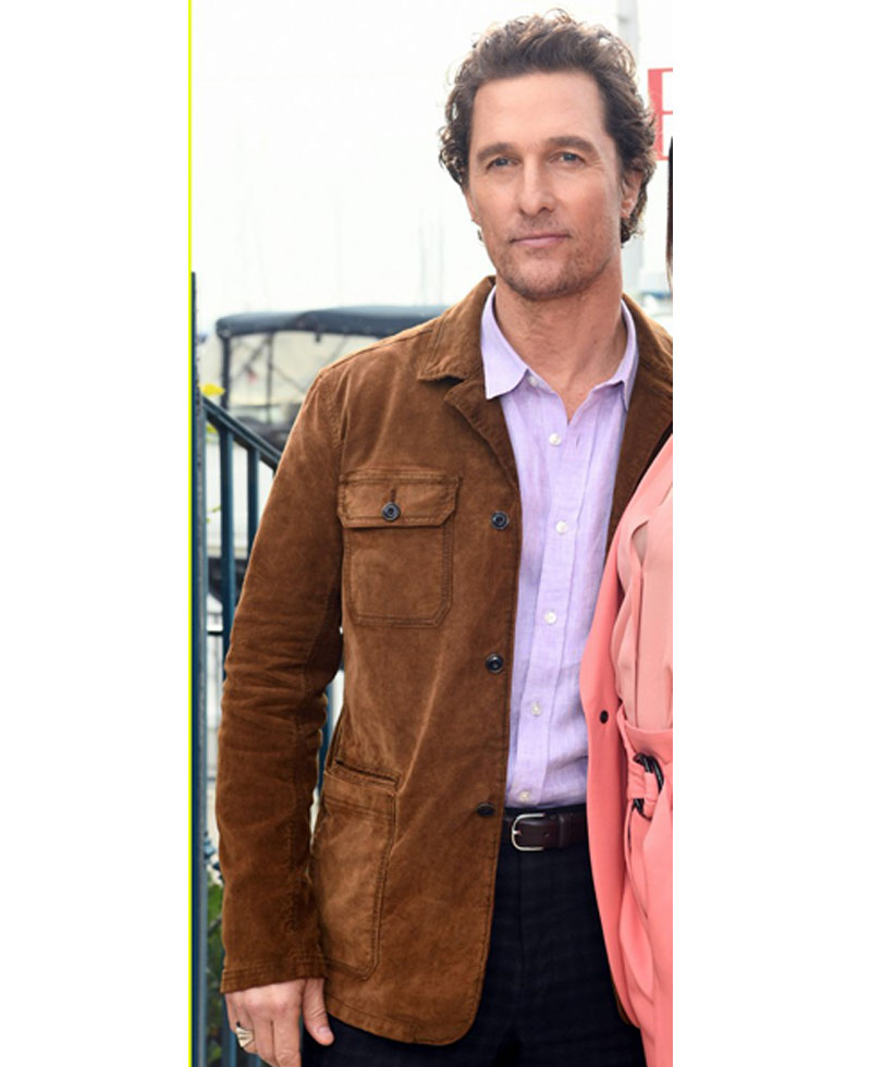 Serenity Matthew Mcconaughey Brown Suede Jacket Serenity Matthew Mcconaughey Brown Suede Jacket