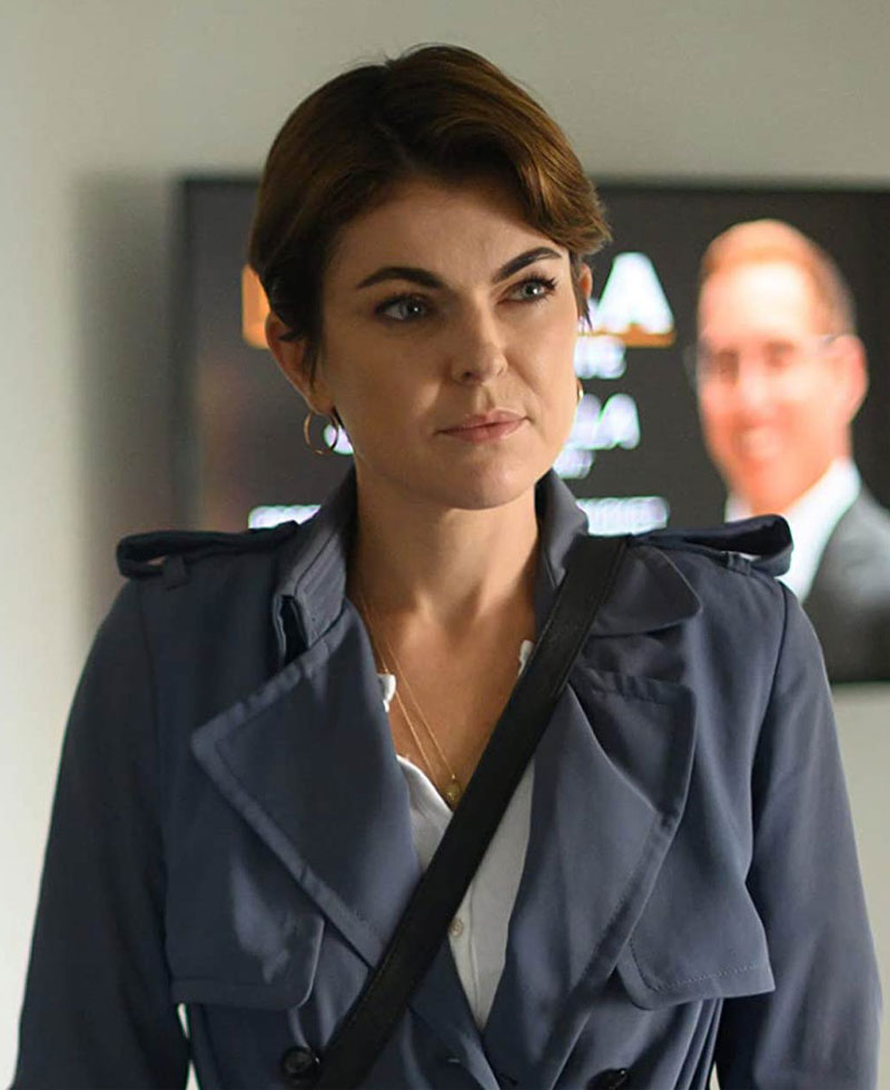 Serinda Swan Coroner Season 02 Blue Coat Serinda Swan Coroner Season 02 Blue Coat - Image 3