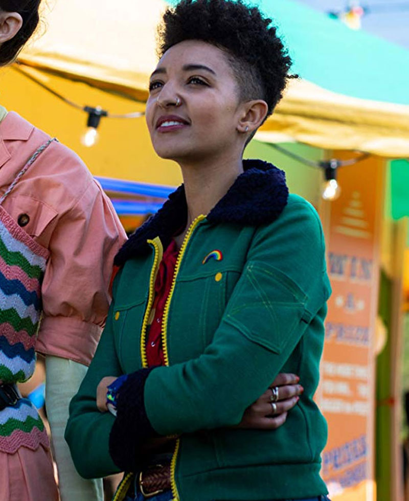 Sex Education S02 Patricia Allison Green Jacket Sex Education S02 Patricia Allison Green Jacket - Image 2