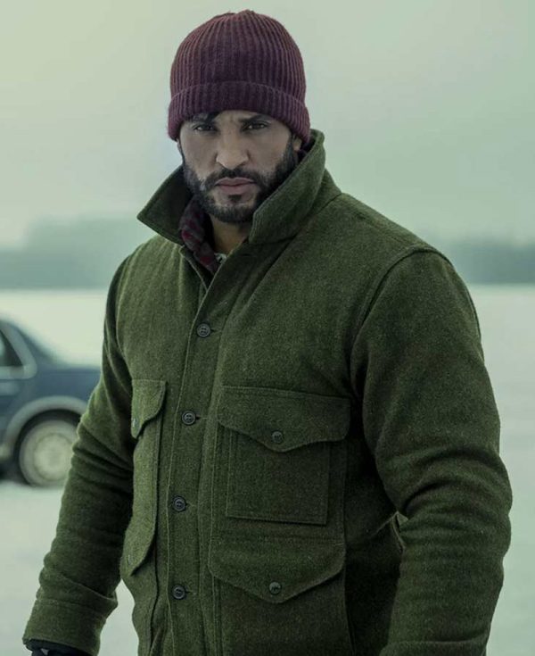 American Gods S03 Ricky Whittle Green Jacket