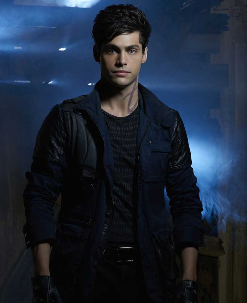 Shadowhunters Matthew Daddario Blue Jacket Shadowhunters Matthew Daddario Blue Jacket - Image 2