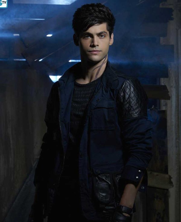 Shadowhunters Matthew Daddario Blue Jacket