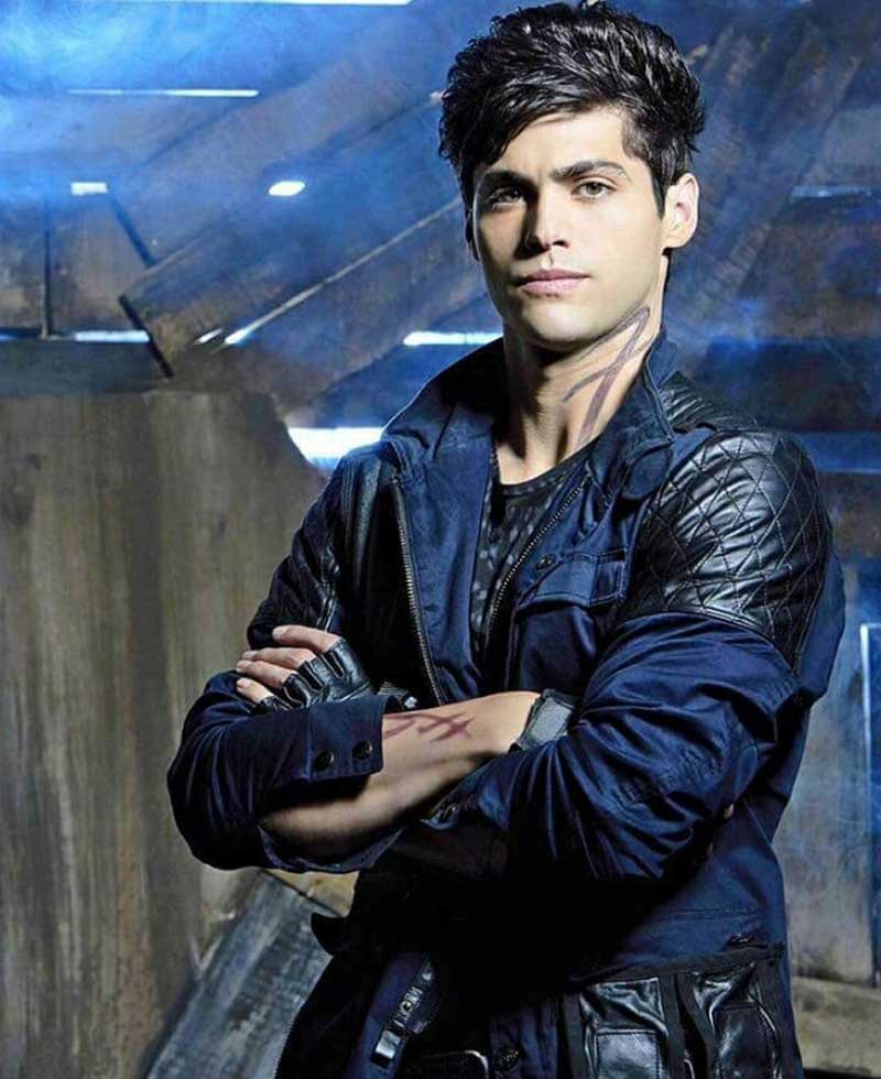 Shadowhunters Matthew Daddario Blue Jacket Shadowhunters Matthew Daddario Blue Jacket - Image 3