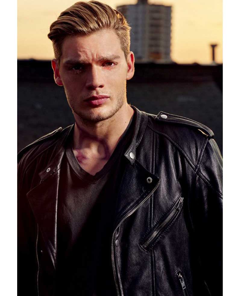 Shadowhunters S03 Dominic Sherwood Leather Jacket Shadowhunters S03 Dominic Sherwood Leather Jacket - Image 3