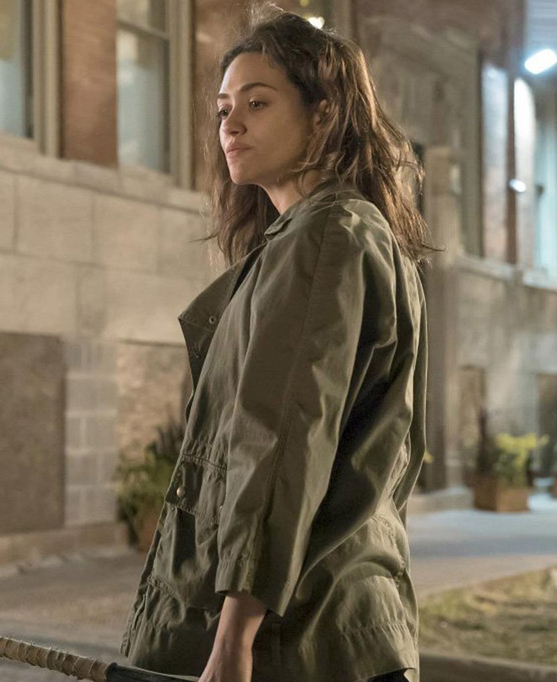 Shameless Fiona Gallagher Cotton Jacket Shameless Fiona Gallagher Cotton Jacket - Image 3