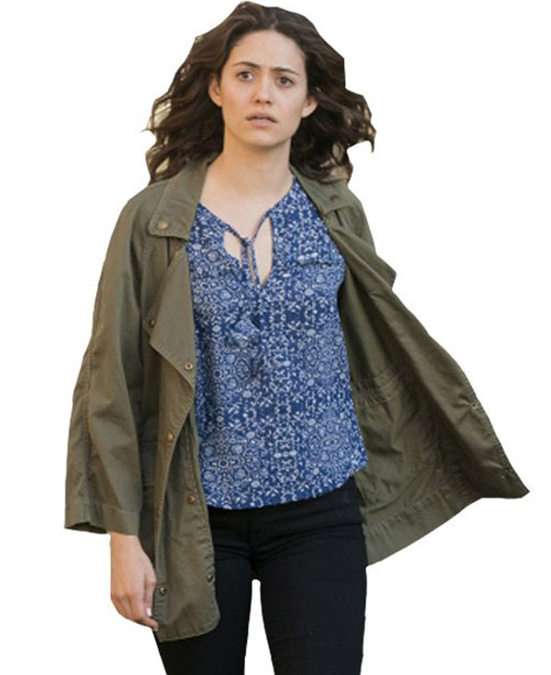 Shameless Fiona Gallagher Cotton Jacket Shameless Fiona Gallagher Cotton Jacket