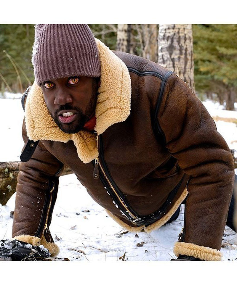 Wynonna Earp Shamier Anderson Shearling Jacket Wynonna Earp Shamier Anderson Shearling Jacket - Image 3