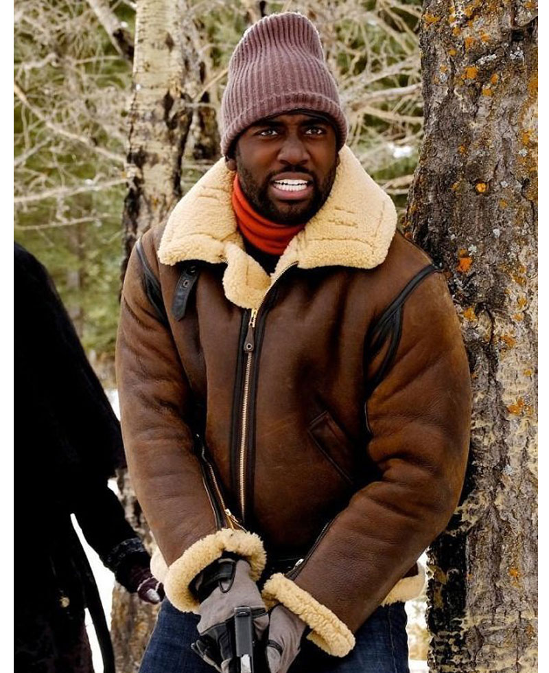 Wynonna Earp Shamier Anderson Shearling Jacket