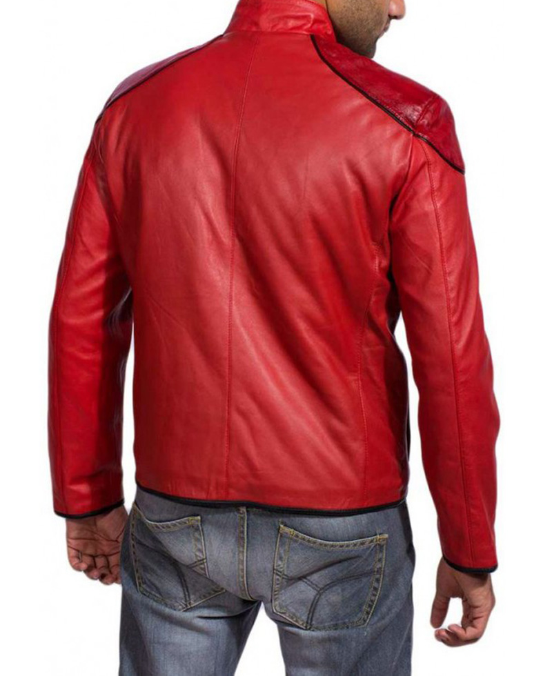 Injustice Gods Among Us Shazam Leather Jacket Injustice Gods Among Us Shazam Leather Jacket - Image 2