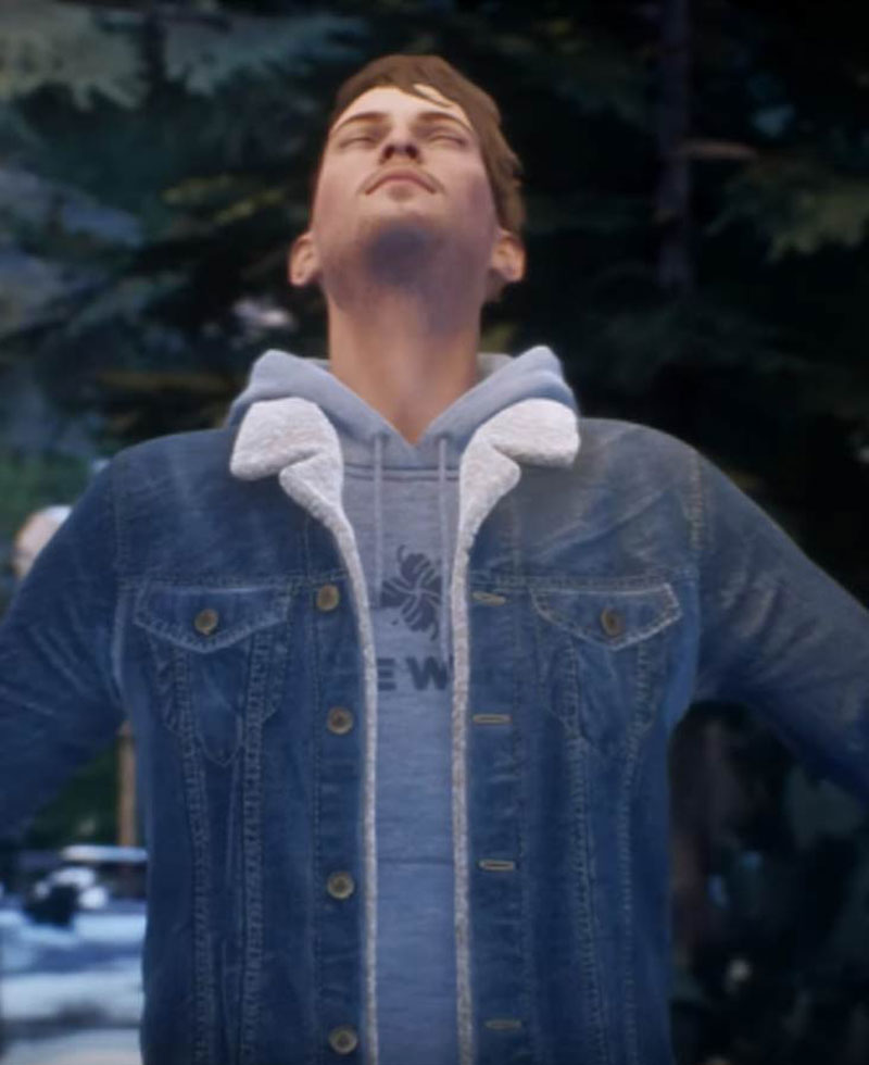 Tell Me Why Tyler Ronan Blue Shearling Jacket Tell Me Why Tyler Ronan Blue Shearling Jacket - Image 4