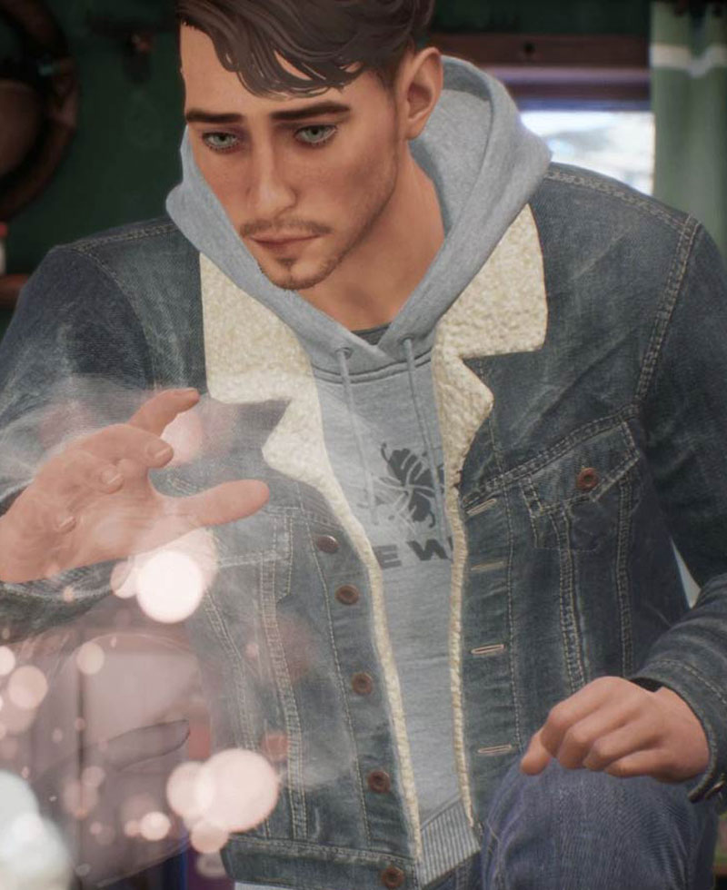 Tell Me Why Tyler Ronan Blue Shearling Jacket Tell Me Why Tyler Ronan Blue Shearling Jacket - Image 6