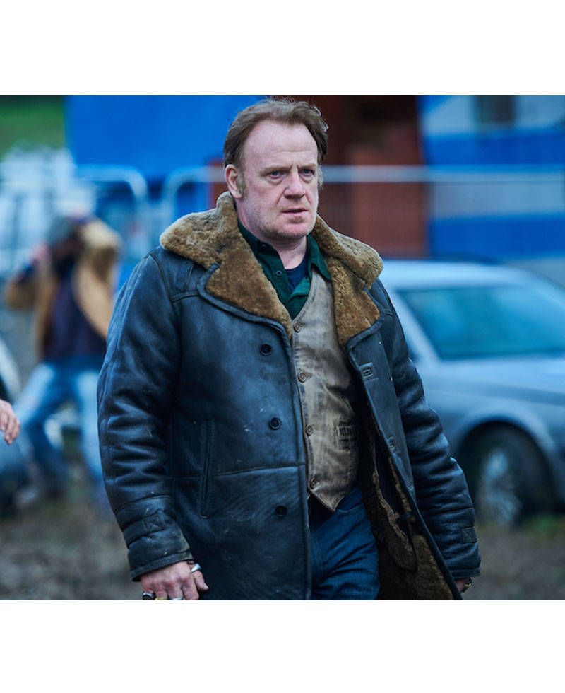 Mark Lewis Jones Gangs of London Shearling Coat Mark Lewis Jones Gangs of London Shearling Coat - Image 2