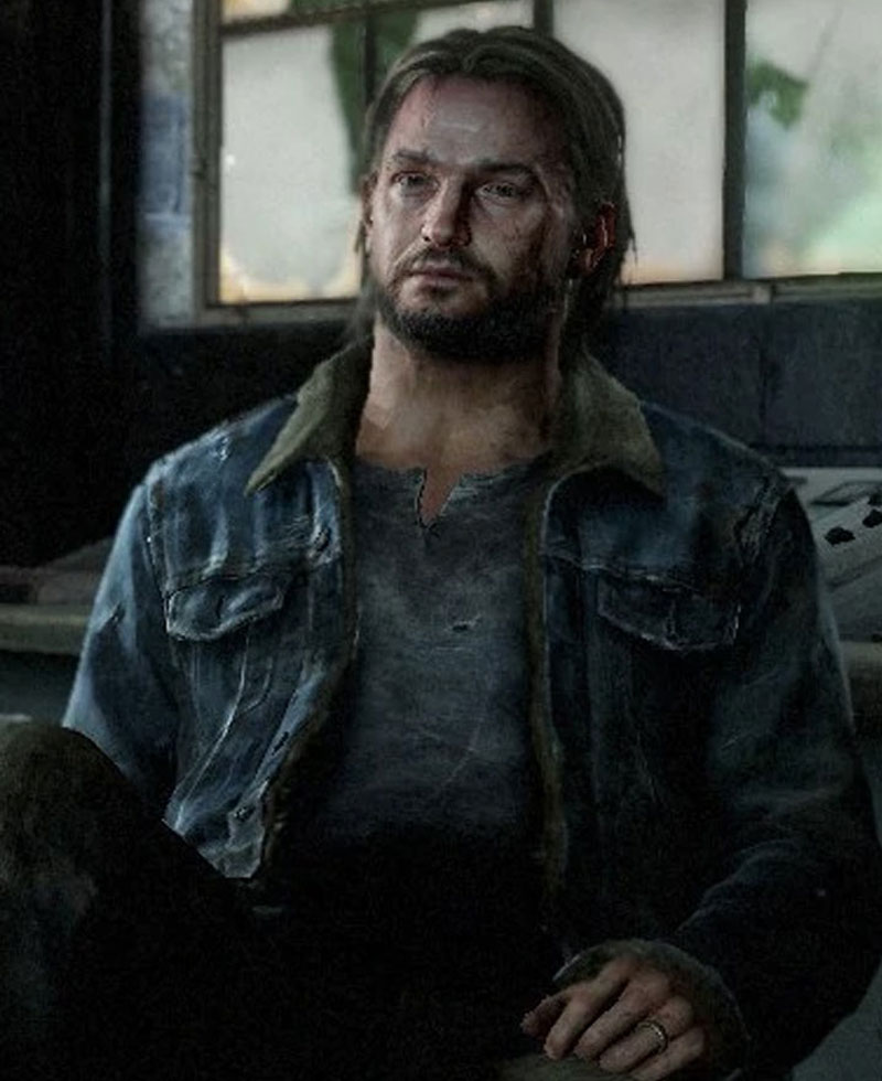 The Last of Us Part 2 Tommy Blue Jacket The Last of Us Part 2 Tommy Blue Jacket - Image 4
