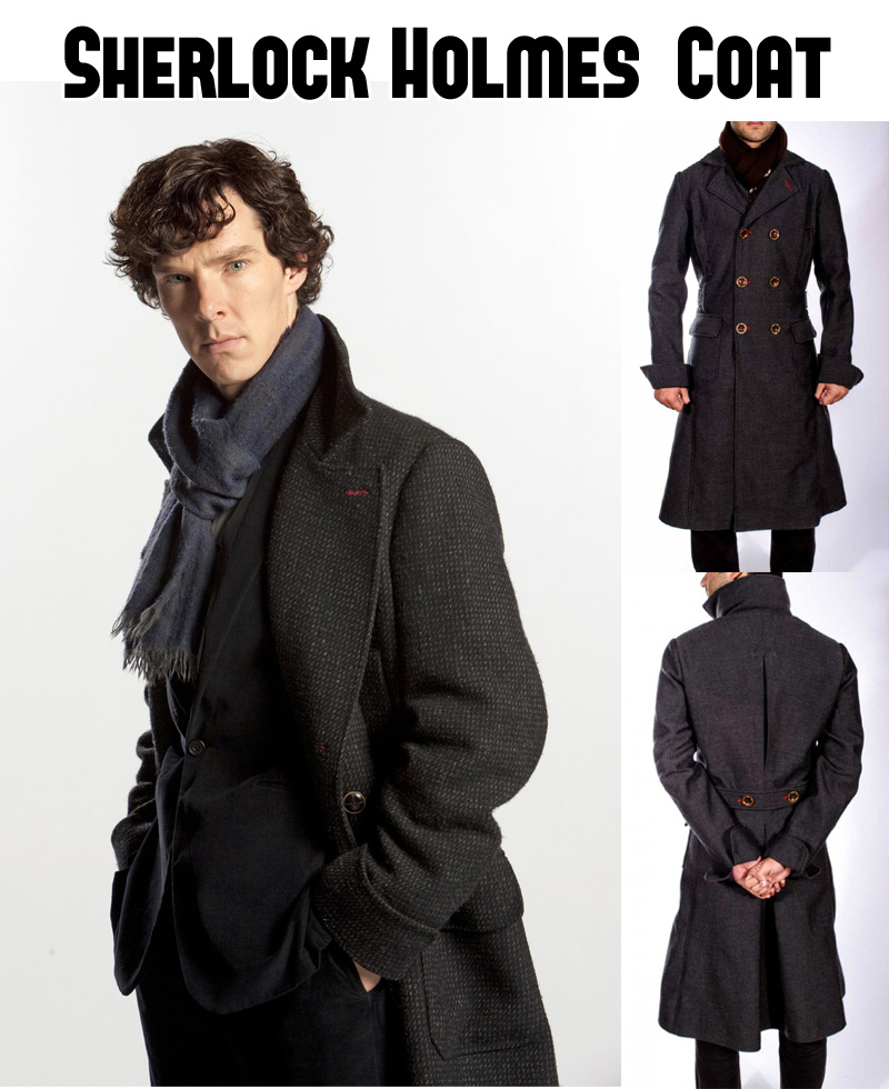 Benedict Cumberbatch Sherlock Double Breasted Coat Benedict Cumberbatch Sherlock Double Breasted Coat - Image 14