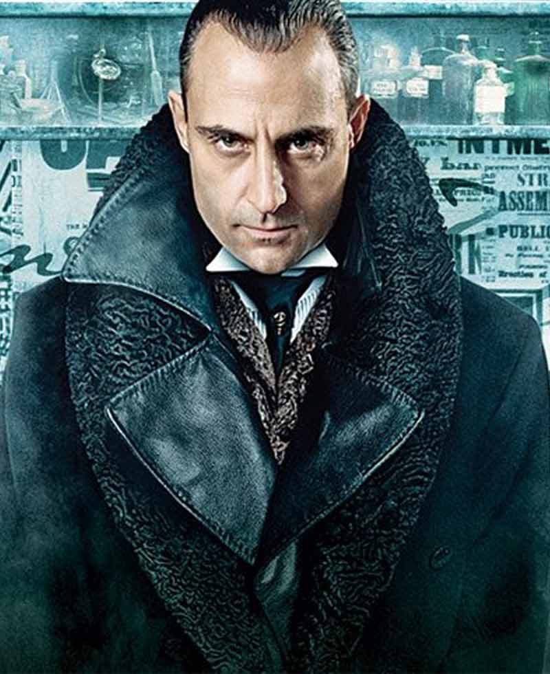Mark Strong Sherlock Holmes Trench Coat Mark Strong Sherlock Holmes Trench Coat - Image 2