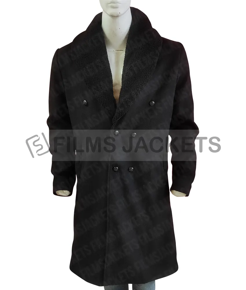 Mark Strong Sherlock Holmes Trench Coat Mark Strong Sherlock Holmes Trench Coat - Image 4