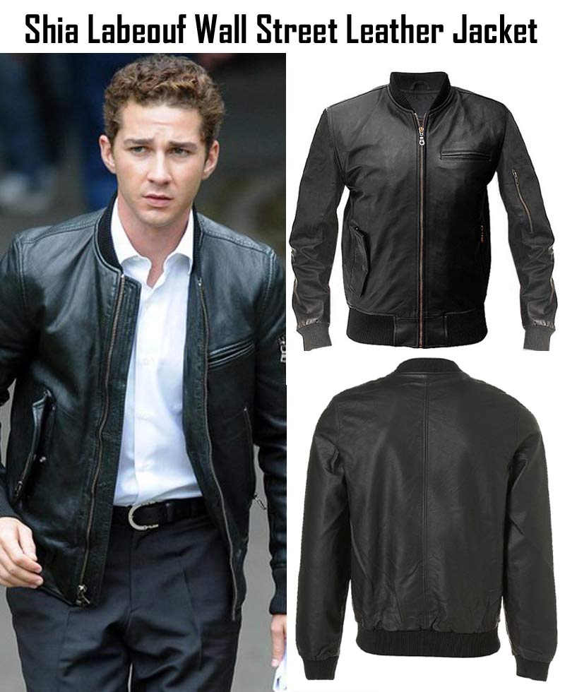Shia Labeouf Wall Street Money Never Sleeps Leather Jacket Shia Labeouf Wall Street Money Never Sleeps Leather Jacket - Image 3