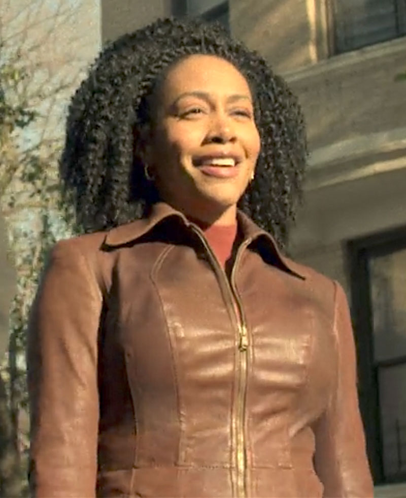 The Defenders Misty Knight Leather Jacket The Defenders Misty Knight Leather Jacket - Image 2