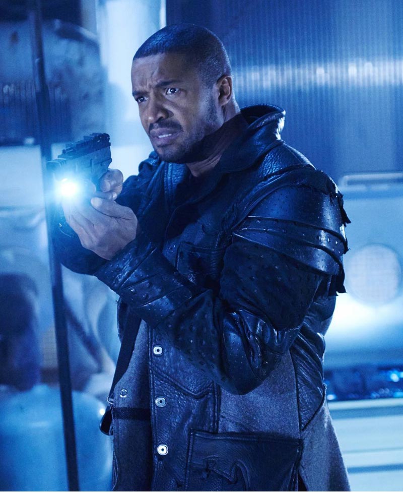 Dark Matter TV Series Roger Cross Leather Coat Dark Matter TV Series Roger Cross Leather Coat - Image 3