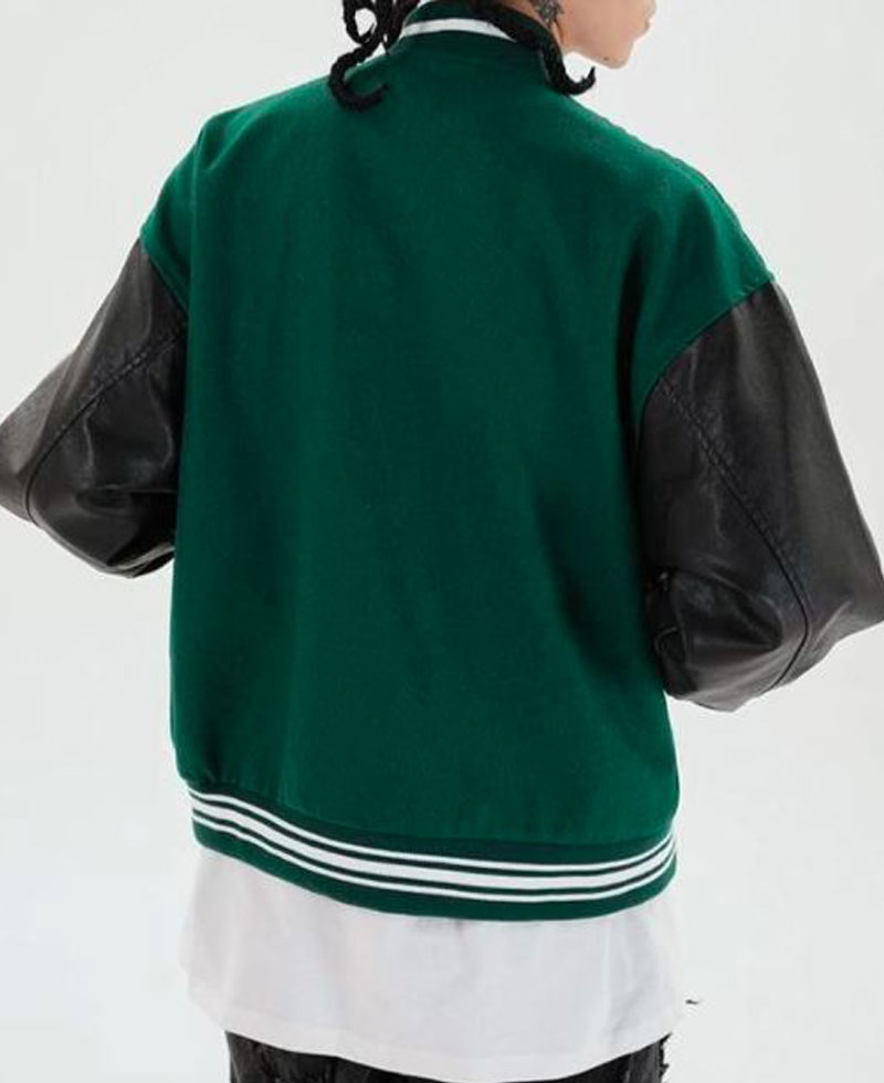 Bad To The Bone Skeleton Baseball Jacket Bad To The Bone Skeleton Baseball Jacket - Image 7