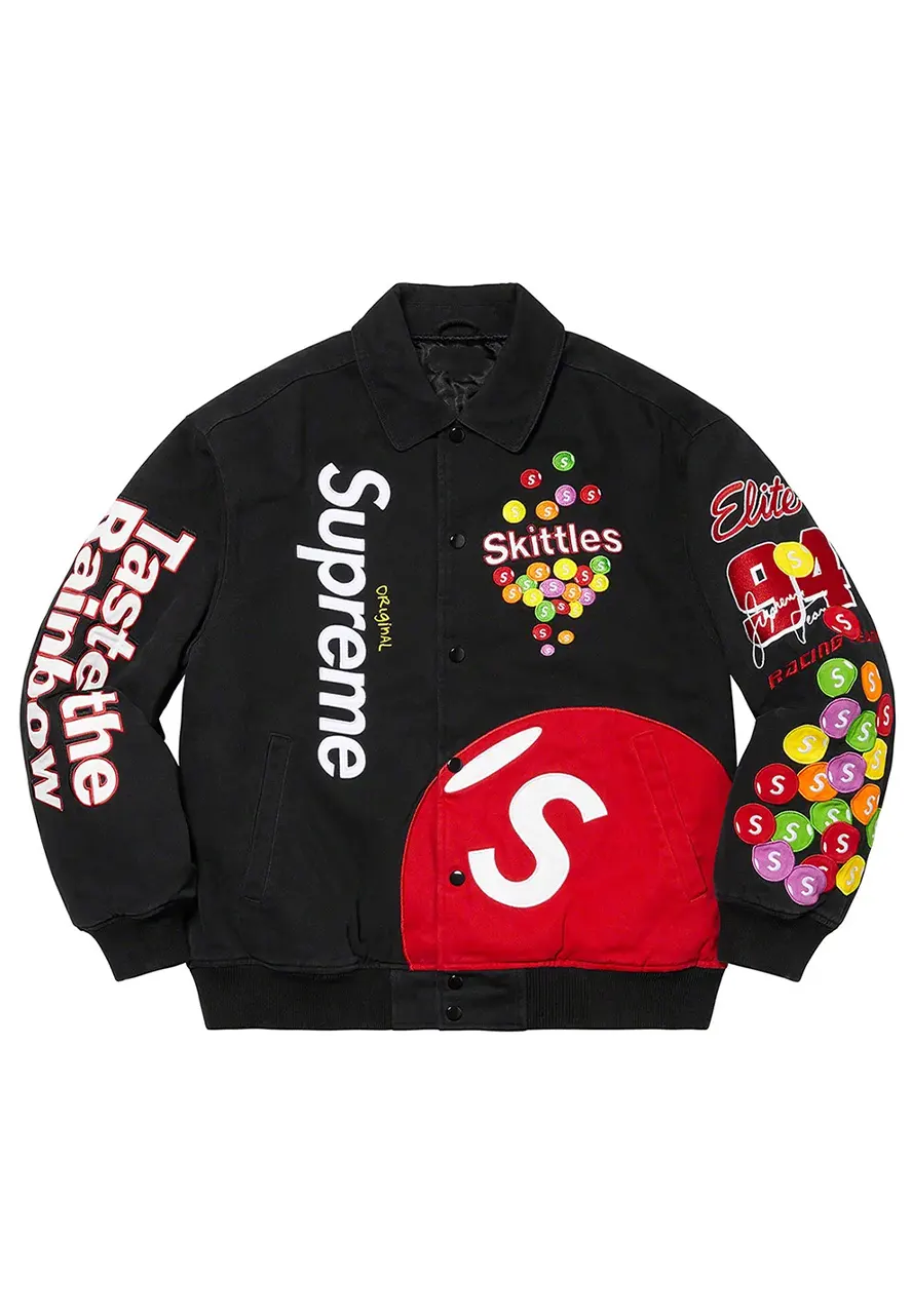 Skittle Supreme Varsity Jacket Skittle Supreme Varsity Jacket