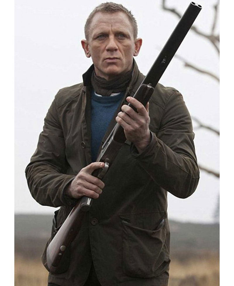Skyfall Daniel Craig Cotton Jacket Skyfall Daniel Craig Cotton Jacket - Image 3