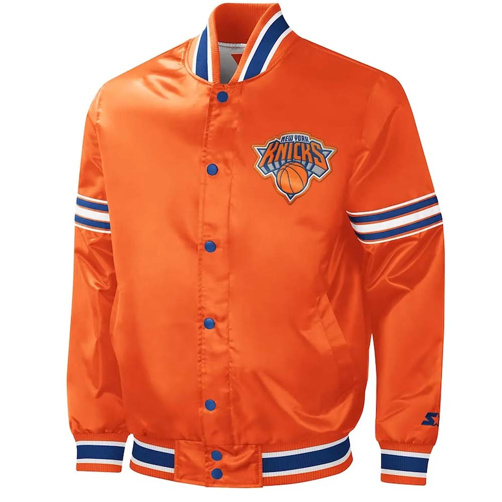 Slider New York Knicks Orange Jacket Slider New York Knicks Orange Jacket