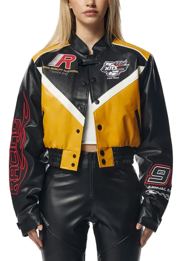SMK Race Car Leather Jacket
