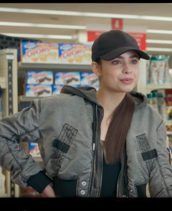 Feel The Beat Sofia Carson Grey Jacket