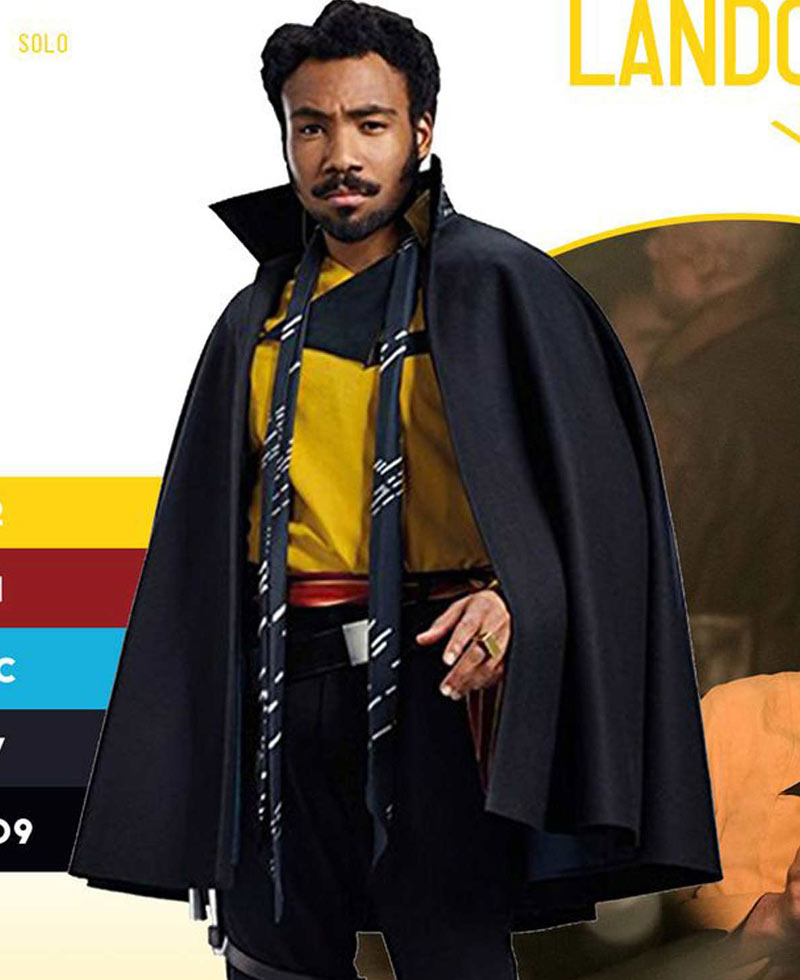 Donald Glover Solo A Star Wars Story Cape Donald Glover Solo A Star Wars Story Cape - Image 4