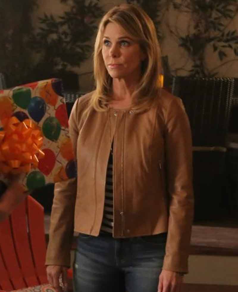 Son of Zorn Cheryl Hines Leather Jacket Son of Zorn Cheryl Hines Leather Jacket