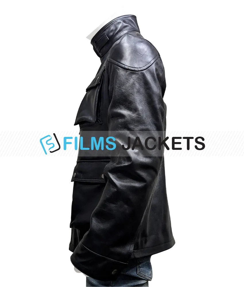 Sope Dirisu Gangs of London Leather Jacket Sope Dirisu Gangs of London Leather Jacket - Image 5