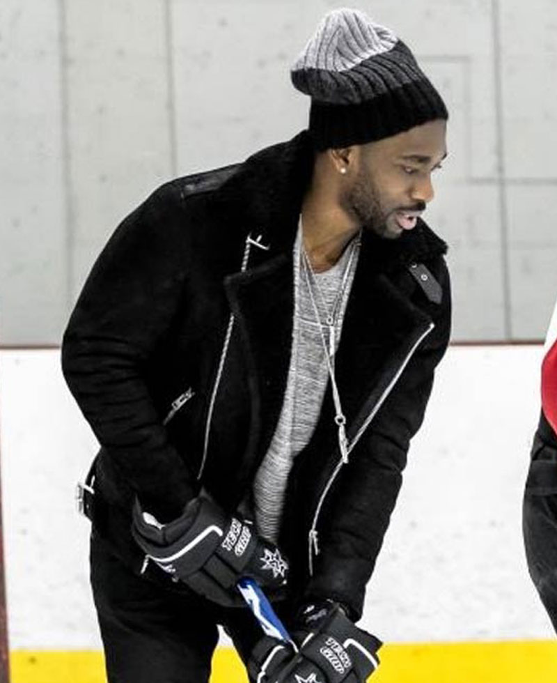 Jay Pharoah Black Suede Jacket Jay Pharoah Black Suede Jacket - Image 2