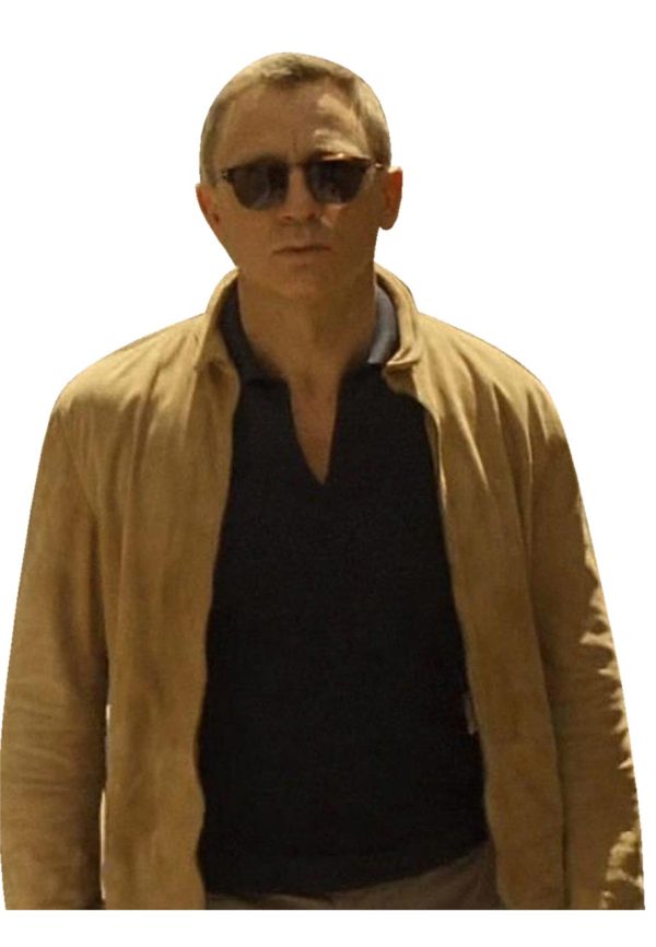 Spectre Daniel Craig Morocco Suede Jacket
