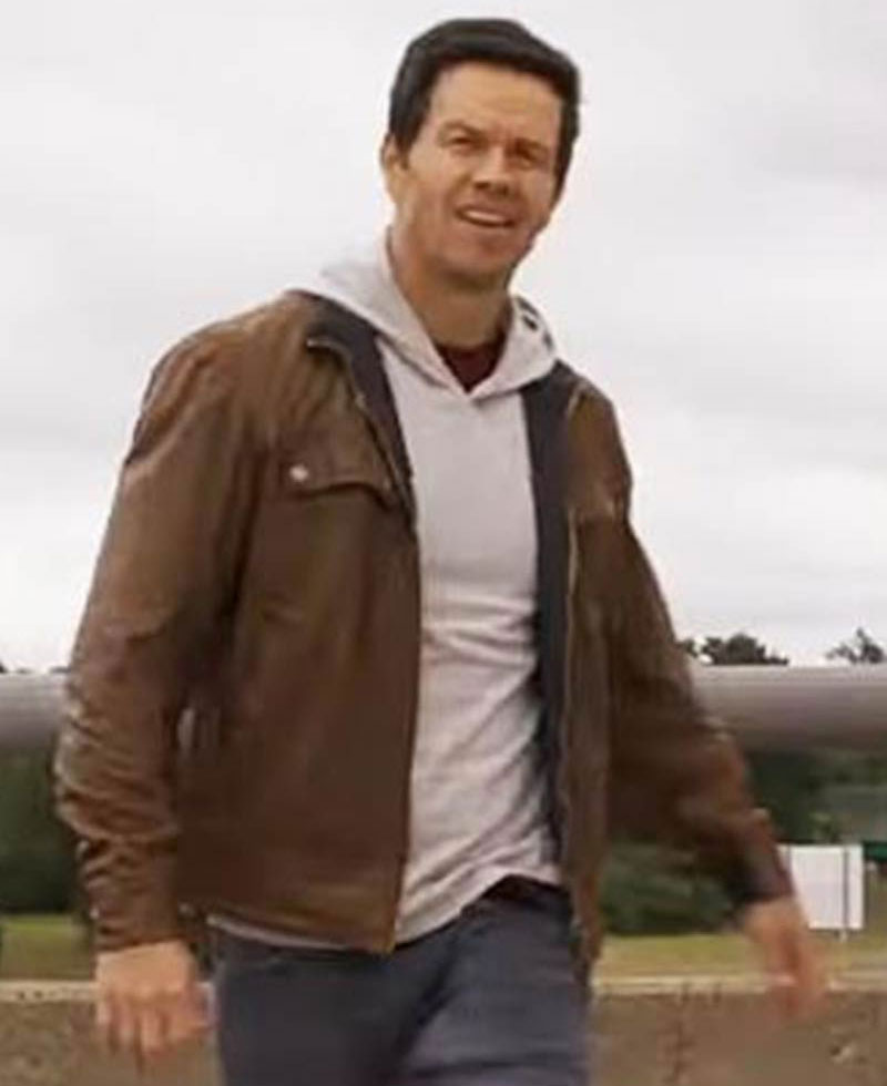 Spenser Confidential Movie Mark Wahlberg Brown Leather Jacket Spenser Confidential Movie Mark Wahlberg Brown Leather Jacket - Image 4