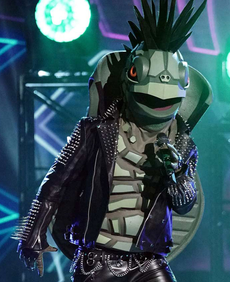 Jesse Mccartney The Masked Singer Spiked Leather Jacket Jesse Mccartney The Masked Singer Spiked Leather Jacket