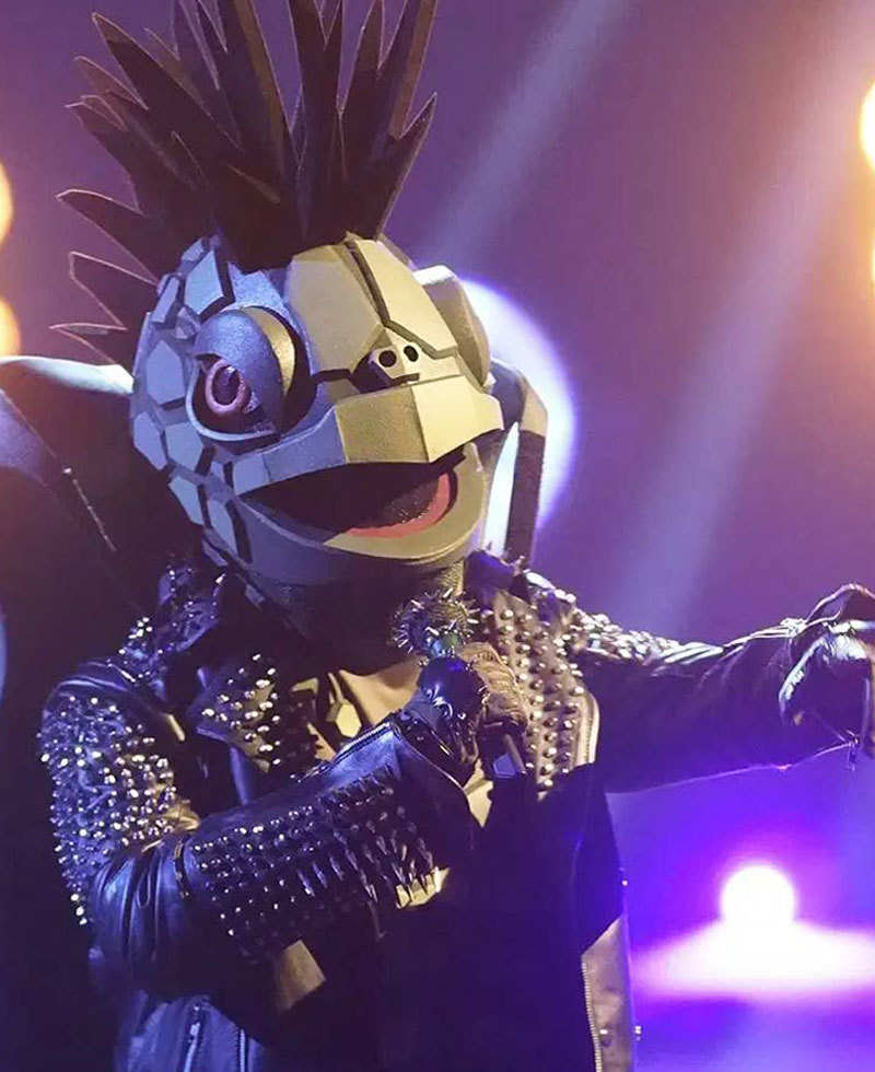 Jesse Mccartney The Masked Singer Spiked Leather Jacket Jesse Mccartney The Masked Singer Spiked Leather Jacket - Image 3