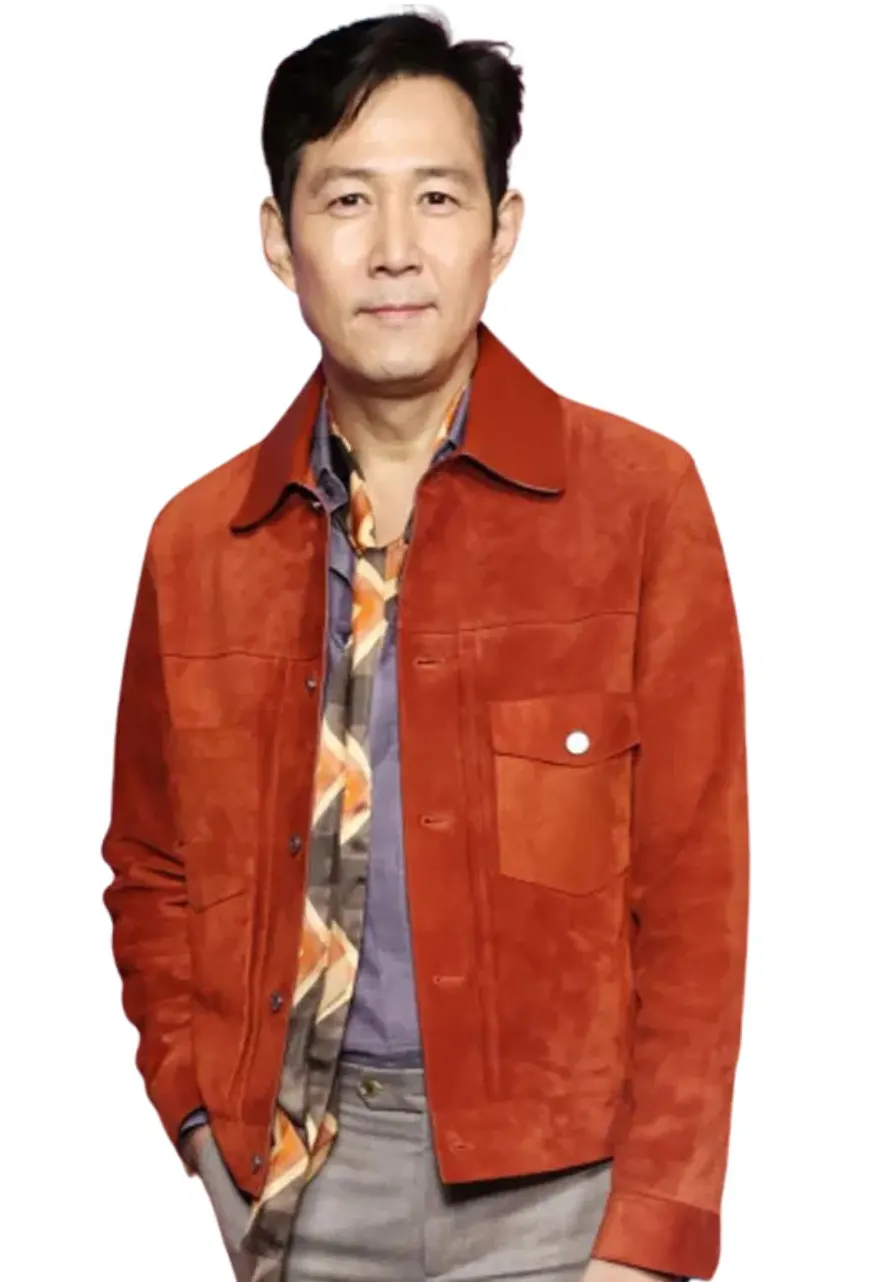 Squid Game S02 Seong Gi hun Brown Suede Jacket Squid Game S02 Seong Gi hun Brown Suede Jacket