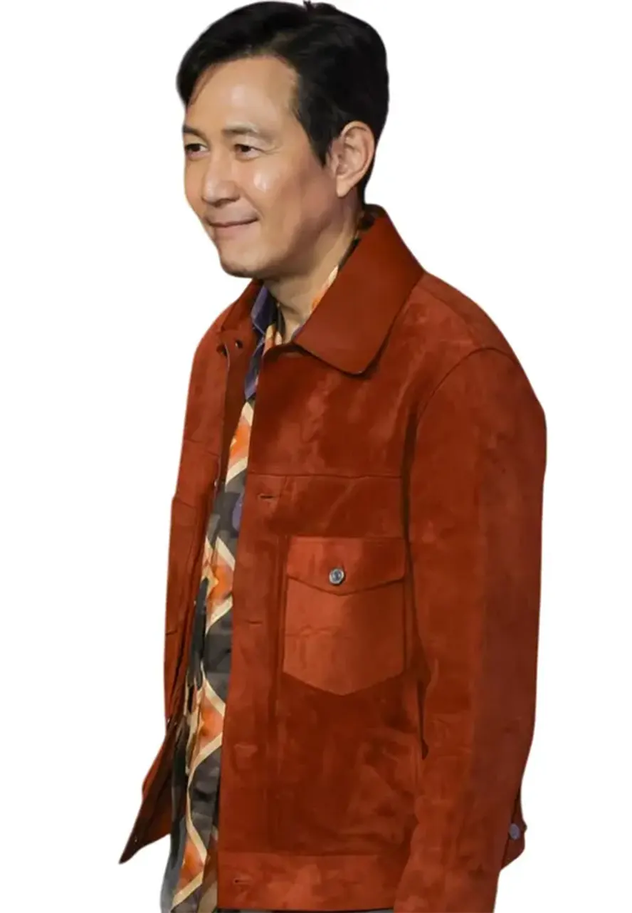 Squid Game S02 Seong Gi hun Brown Suede Jacket Squid Game S02 Seong Gi hun Brown Suede Jacket - Image 3